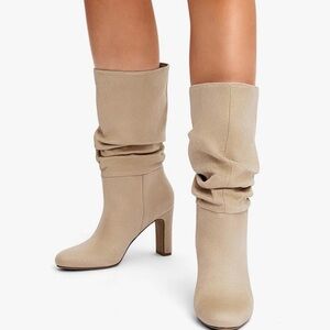Dream Pairs Tan Heeled Boots